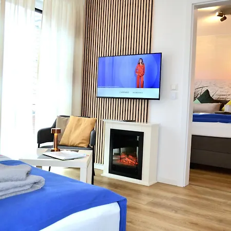 شقة Komfortplus - Hotelkomfort - Privater Eingang - Sonnenbalkon - Kostenloser Parkplatz باد سفيشنآن